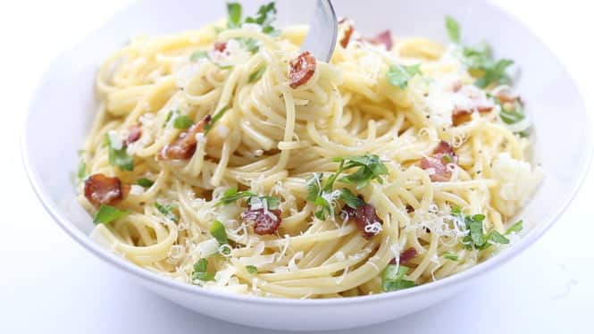 Carbonara stands out as a classic Italian pasta dish