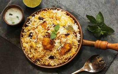 Biryani is a flavorful rice dish that is popular in India and many other parts of the world