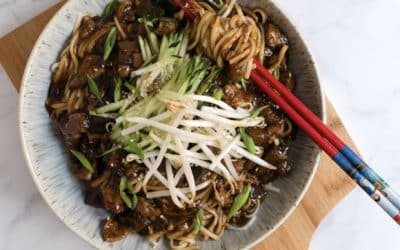 Black Bean Sauce Noodle