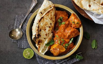 Butter Chicken better known as Murgh Makhani in Hindi